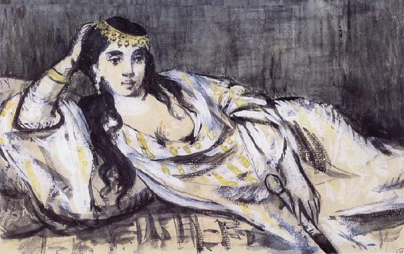 Edouard Manet Odalisque